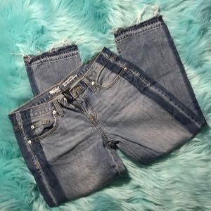 Massimo denim 6/28R boyfriend Crop